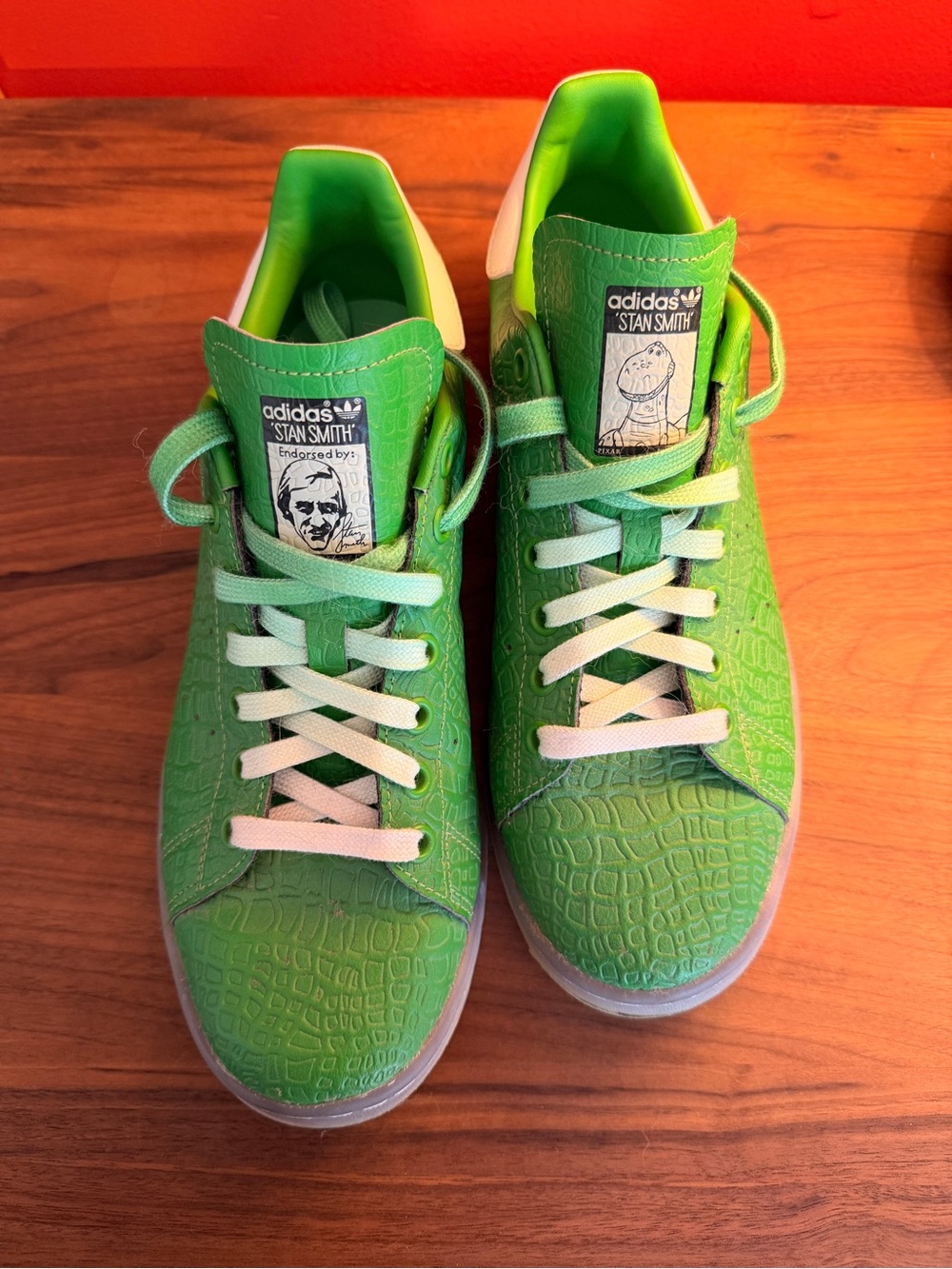 Rare adidas Stan Smith x Toy Story Rex sneakers